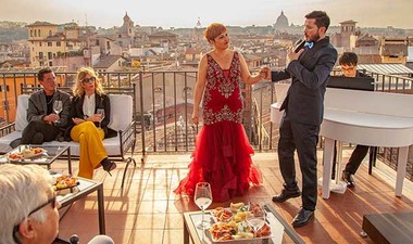 Rooftop Bar Opera Show: The Great Beauty in Rome