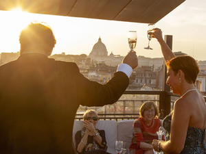 Rooftop Bar Opera Show: The Great Beauty in Rome