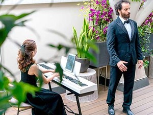 Opera in Naples: Rooftop Concert & Aperitivo at Sunset